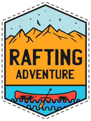 Logo rafting adventure